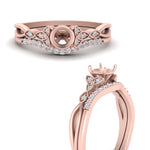 Load image into Gallery viewer, celtic-knot-split-semi-mount-diamond-engagement-ring-in-rose-gold-FD9609SM-NL-RG