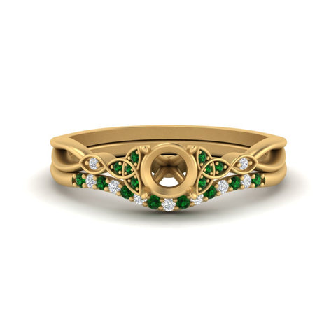celtic-knot-split-semi-mount-emerald-engagement-ring-in-yellow-gold-FD9609SMGEMGR-NL-YG