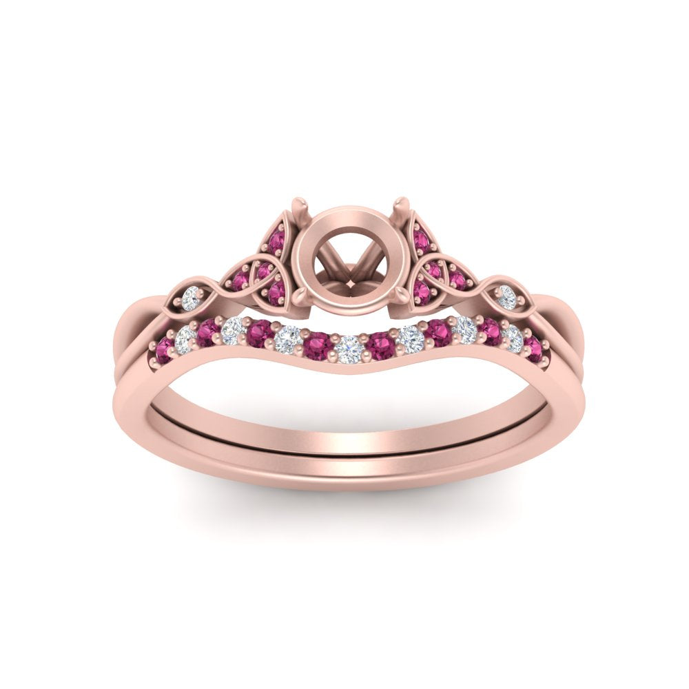 celtic-knot-split-semi-mount-pink-sapphire-engagement-ring-in-rose-gold-FD9609SMGSADRPI-NL-RG