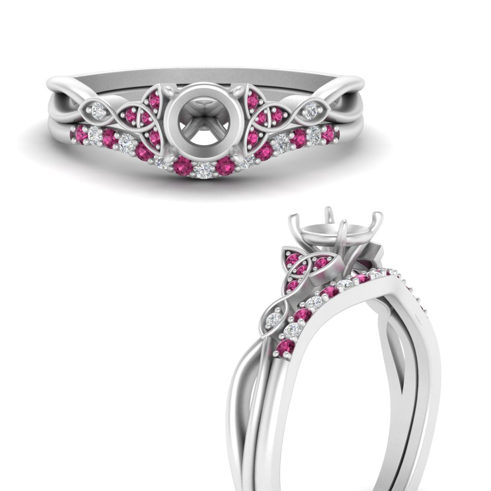 celtic-knot-split-semi-mount-pink-sapphire-engagement-ring-in-white-gold-FD9609SMGSADRPI-NL-WG