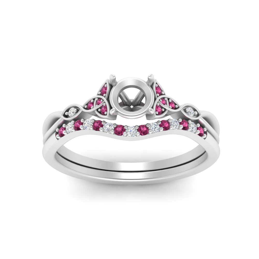 celtic-knot-split-semi-mount-pink-sapphire-engagement-ring-in-white-gold-FD9609SMGSADRPI-NL-WG