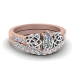 Load image into Gallery viewer, celtic-marquise-cut-diamond-wedding-ring-set-in-rose-gold-FDENS2255B1MQ-NL-RG_28c548f6-67f6-41c6-8adb-b9029c66535e?v=1757056989

