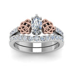 Load image into Gallery viewer, celtic-marquise-cut-diamond-wedding-ring-set-in-white-gold-FDENS2255B1MQANGLE5-NL-WG_616e3900-ee10-47d5-93a6-192193e82f86?v=1757056989
