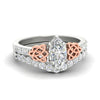 Load image into Gallery viewer, celtic-marquise-cut-diamond-wedding-ring-set-in-white-gold-fdens2255mqsleep-nl-wg-ws1.jpg