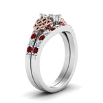 Load image into Gallery viewer, celtic-marquise-cut-diamond-wedding-ring-set-with-ruby-in-white-gold-FDENS2255B1MQGRUDRANGLE2-NL-WG_7a9827ee-9bb9-4302-9122-93bac45cb06b?v=1757056989
