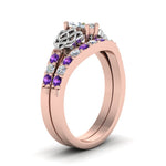 Load image into Gallery viewer, celtic-marquise-cut-diamond-wedding-ring-set-with-violet-topaz-in-rose-gold-FDENS2255B1MQGVITOANGLE2-NL-RG_ace5de6c-3440-4b81-9b85-0e11d2c022f4?v=1757056989
