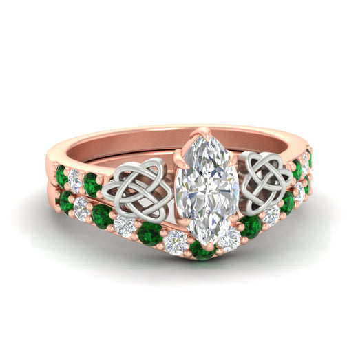 celtic-marquise-cut-emerald-wedding-ring-set-in-rose-gold-fdens2255mqgemgrsleep-nl-rg-ws1.jpg