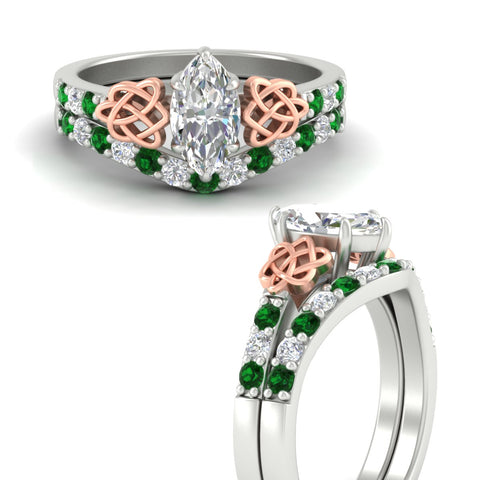 celtic-marquise-cut-emerald-wedding-ring-set-in-white-gold-fdens2255mqgemgrangle3-nl-wg-ws1.jpg