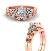Load image into Gallery viewer, celtic-marquise-cut-orange-sapphire-wedding-ring-set-in-rose-gold-fdens2255mqgsaorangle3-nl-rg-ws1.jpg