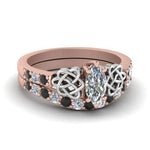 Load image into Gallery viewer, celtic-marquise-cut-wedding-ring-set-with-black-diamond-in-rose-gold-FDENS2255B1MQGBLACK-NL-RG_1909bea1-5e52-4e70-b1c2-8b5c80a4b761?v=1757056989
