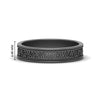 Load image into Gallery viewer, celtic-mens-gold-band-rings-in-black-gold-fdm9861-nl-bg-hw