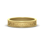 Load image into Gallery viewer, celtic-mens-gold-band-rings-in-yellow-gold-fdm9861-nl-yg