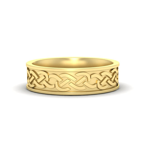 Celtic Mens Wedding Ring