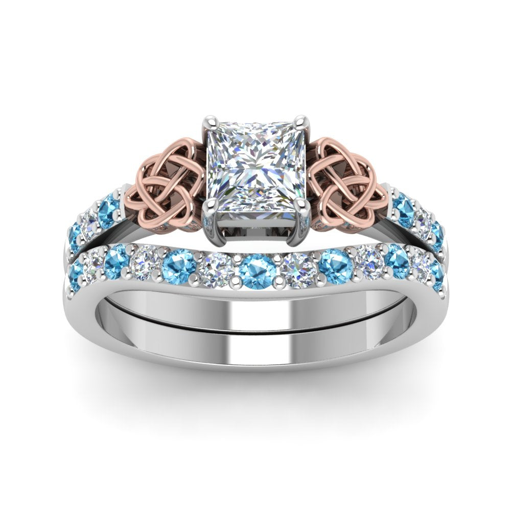 celtic-princess-cut-diamond-wedding-ring-set-with-blue-topaz-in-white-gold-FDENS2255B1PRGICBLTOANGLE5-NL-WG?v=1757056924