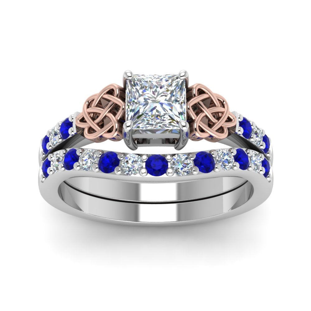 celtic-princess-cut-diamond-wedding-ring-set-with-sapphire-in-white-gold-FDENS2255B1PRGSABLANGLE5-NL-WG?v=1757056920