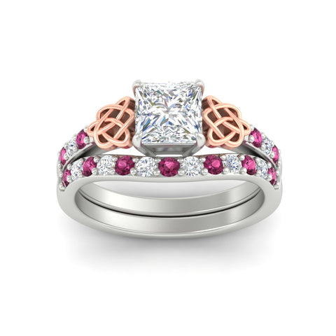 celtic-princess-cut-pink-sapphire-wedding-ring-set-in-white-gold-fdens2255prgsadrpiangle5-nl-wg-ws1.jpg