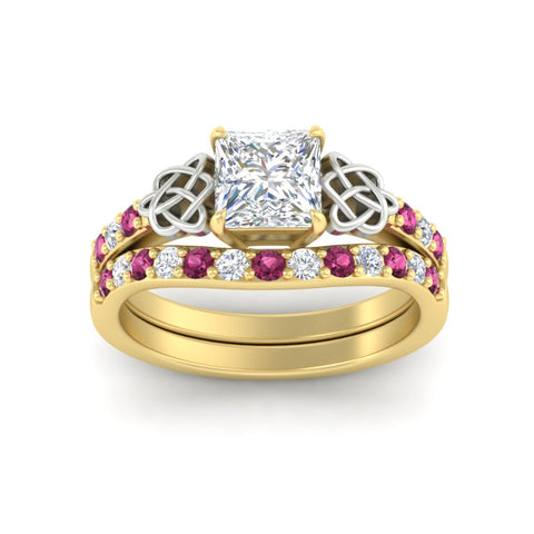 celtic-princess-cut-pink-sapphire-wedding-ring-set-in-yellow-gold-fdens2255prgsadrpiangle5-nl-yg-ws1.jpg