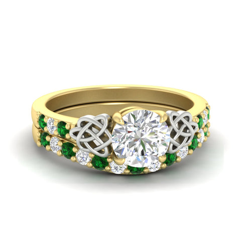 celtic-round-cut-emerald-wedding-ring-set-in-yellow-gold-fdens2255rogemgrsleep-nl-yg-ws1.jpg