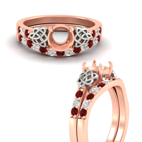 celtic-semi-mount-ruby-wedding-ring-set-in-rose-gold-fdens2255smgrudrangle3-nl-rg-ws1.jpg