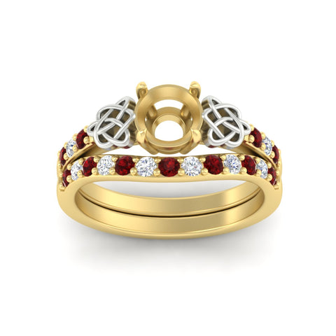 celtic-semi-mount-ruby-wedding-ring-set-in-yellow-gold-fdens2255smgrudrangle5-nl-yg-ws1.jpg