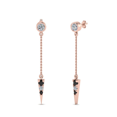 chain-drop-dangle-earring-with-black-diamond-in-rose-gold-FDEAR8456GBLACKANGLE1-NL-RG