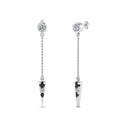 Thumbnail 60 - chain-drop-dangle-earring-with-black-diamond-in-white-gold-FDEAR8456GBLACKANGLE1-NL-WG