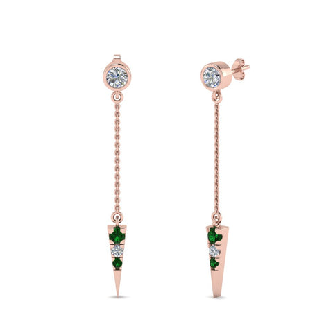 chain-drop-diamond-dangle-earring-with-emerald-in-rose-gold-FDEAR8456GEMGRANGLE1-NL-RG