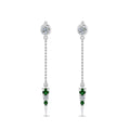 Thumbnail 55 - chain-drop-diamond-dangle-earring-with-emerald-in-white-gold-FDEAR8456GEMGRANGLE1-NL-WG