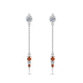 Thumbnail 47 - chain-drop-diamond-dangle-earring-with-orange-sapphire-in-white-gold-FDEAR8456GSAORANGLE1-NL-WG