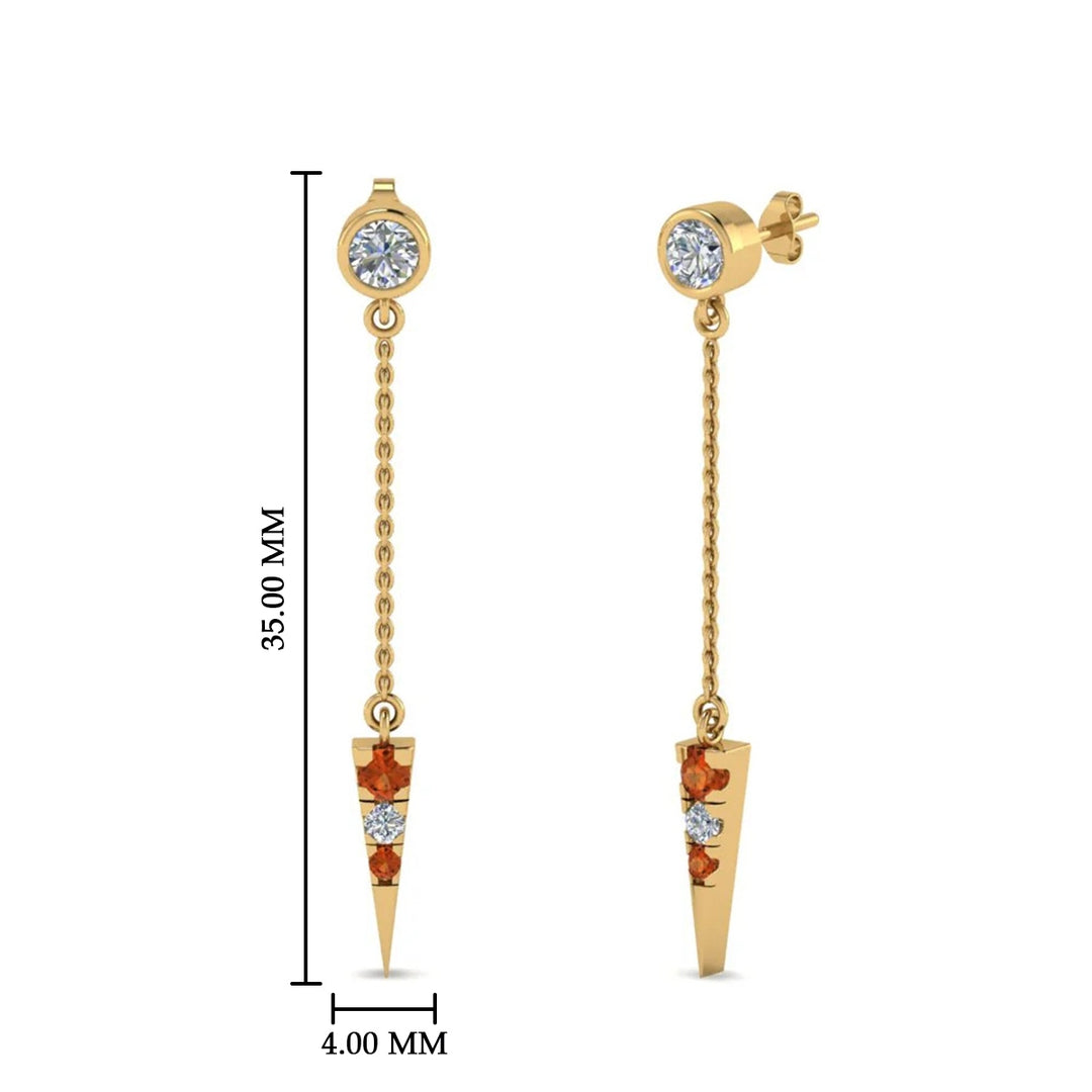 chain-drop-diamond-dangle-earring-with-orange-sapphire-in-yellow-gold-FDEAR8456GSAORANGLE1-NL-YG