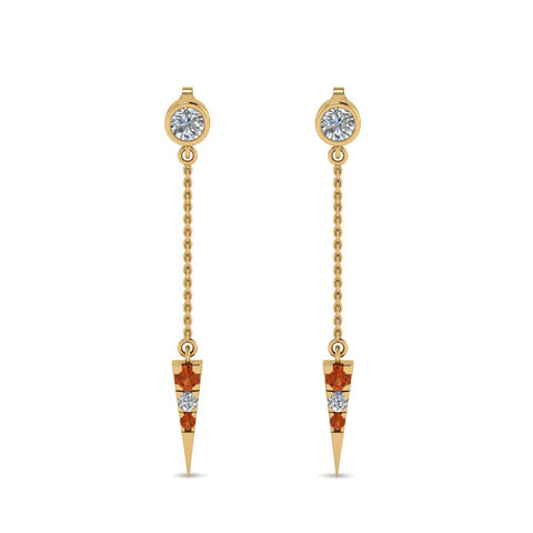 chain-drop-diamond-dangle-earring-with-orange-sapphire-in-yellow-gold-FDEAR8456GSAORANGLE1-NL-YG