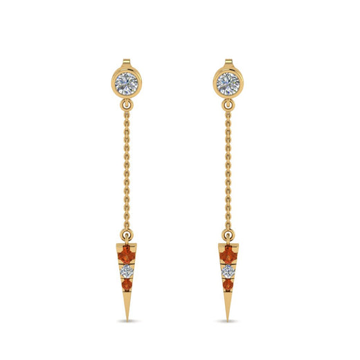 chain-drop-diamond-dangle-earring-with-orange-sapphire-in-yellow-gold-FDEAR8456GSAORANGLE1-NL-YG