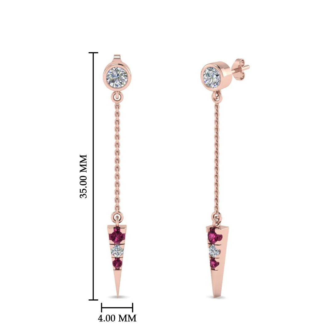 chain-drop-diamond-dangle-earring-with-pink-sapphire-in-rose-gold-FDEAR8456GSADRPIANGLE1-NL-RG
