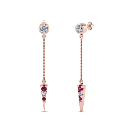 chain-drop-diamond-dangle-earring-with-pink-sapphire-in-rose-gold-FDEAR8456GSADRPIANGLE1-NL-RG