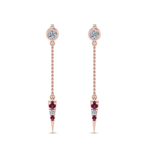 chain-drop-diamond-dangle-earring-with-pink-sapphire-in-rose-gold-FDEAR8456GSADRPIANGLE1-NL-RG