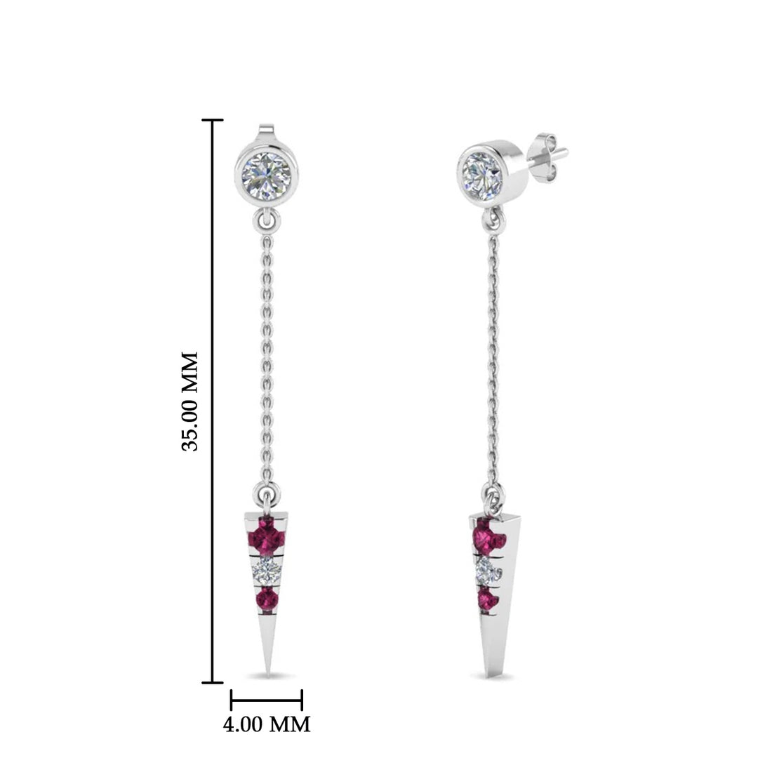 chain-drop-diamond-dangle-earring-with-pink-sapphire-in-white-gold-FDEAR8456GSADRPIANGLE1-NL-WG