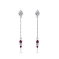 Thumbnail 43 - chain-drop-diamond-dangle-earring-with-pink-sapphire-in-white-gold-FDEAR8456GSADRPIANGLE1-NL-WG