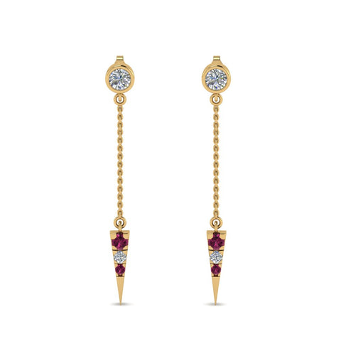 chain-drop-diamond-dangle-earring-with-pink-sapphire-in-yellow-gold-FDEAR8456GSADRPIANGLE1-NL-YG