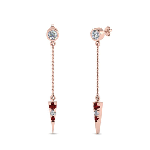 chain-drop-diamond-dangle-earring-with-ruby-in-rose-gold-FDEAR8456GRUDRANGLE1-NL-RG