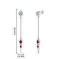 Thumbnail 53 - chain-drop-diamond-dangle-earring-with-ruby-in-white-gold-FDEAR8456GRUDRANGLE1-NL-WG
