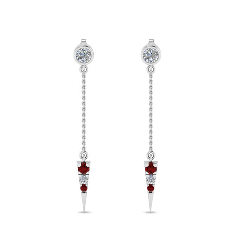 chain-drop-diamond-dangle-earring-with-ruby-in-white-gold-FDEAR8456GRUDRANGLE1-NL-WG