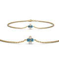 Thumbnail 52 - chain-four-daimond-stacking-bracelet-with-blue-topaz-in-FDBRC9628GICBLTOANGLE2-NL-YG