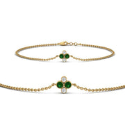 chain-four-daimond-stacking-bracelet-with-emerald-in-FDBRC9628GEMGRANGLE2-NL-YG