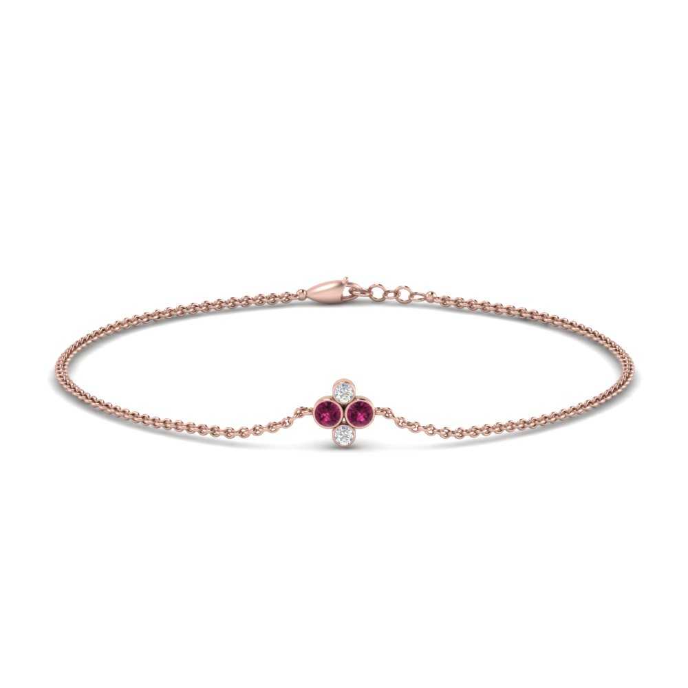 chain-four-daimond-stacking-bracelet-with-pink-sapphire-in-FDBRC9628GSADRPIANGLE2-NL-RG