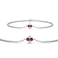 Thumbnail 21 - chain-four-daimond-stacking-bracelet-with-pink-sapphire-in-FDBRC9628GSADRPIANGLE2-NL-WG