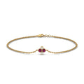 Thumbnail 24 - chain-four-daimond-stacking-bracelet-with-pink-sapphire-in-FDBRC9628GSADRPIANGLE2-NL-YG