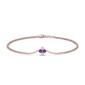 Thumbnail 55 - chain-four-daimond-stacking-bracelet-with-purple-topaz-in-FDBRC9628GVITOANGLE2-NL-RG