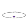 Thumbnail 57 - chain-four-daimond-stacking-bracelet-with-purple-topaz-in-FDBRC9628GVITOANGLE2-NL-WG