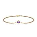 Thumbnail 59 - chain-four-daimond-stacking-bracelet-with-purple-topaz-in-FDBRC9628GVITOANGLE2-NL-YG
