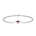 Thumbnail 38 - chain-four-daimond-stacking-bracelet-with-ruby-in-FDBRC9628GRUDRANGLE2-NL-WG